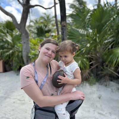 Relaxing on Disney's Castaway Cay